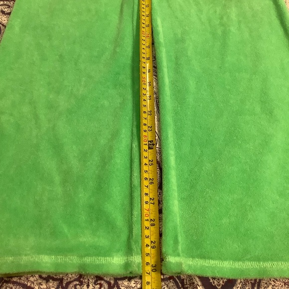 Juicy Couture Terry pants 32 x 30 crochet trim zip up hoodie tracksuit - Picture 9 of 16